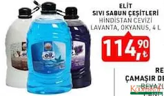 TARIM KREDİ ELİT SIVI SABUN 4 L fiyat ve kampanya bilgisi